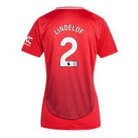 Manchester United Victor Lindelof #2 Hemmatröja Kvinnor 2024-25 Korta ärmar